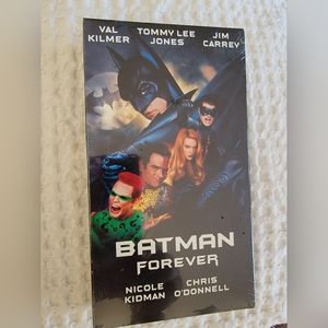 NEW Batman Forever VHS 1995 Val Kilmer Factory Sealed